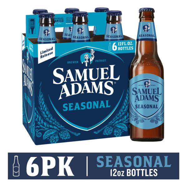 Beers & Coolers Samuel Adams Seasonal Beer hero