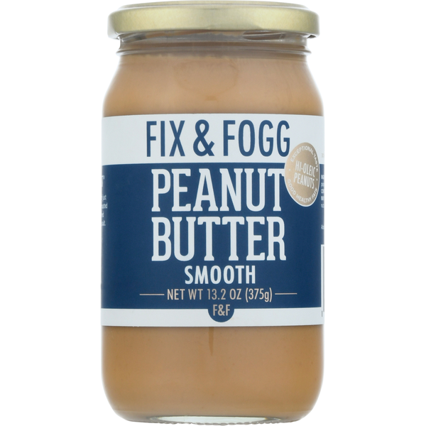 Butter Fix & Fogg Peanut Butter, Smooth hero