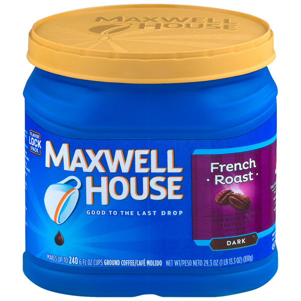 Coffee Maxwell House French Roast Ground Coffee hero