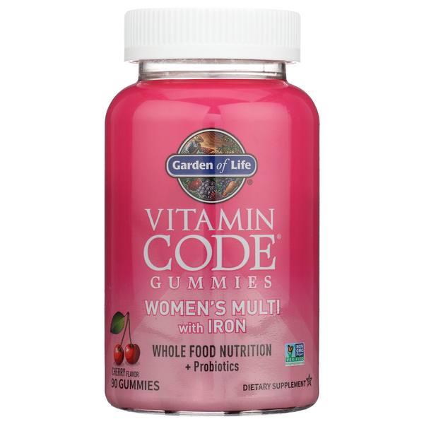 Multi-Vitamins Garden of Life Vitamin Code Women's Multivitamin Gummy hero