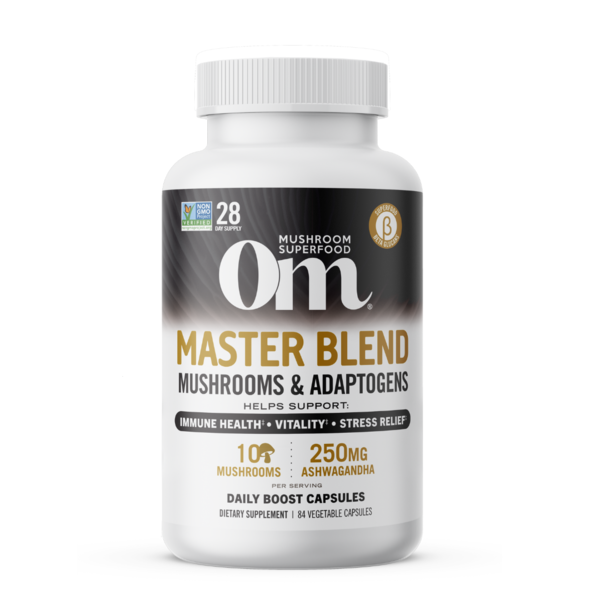 Vitamins & Supplements Om Mushroom Master Blend Capsules- 28 Day Supply hero