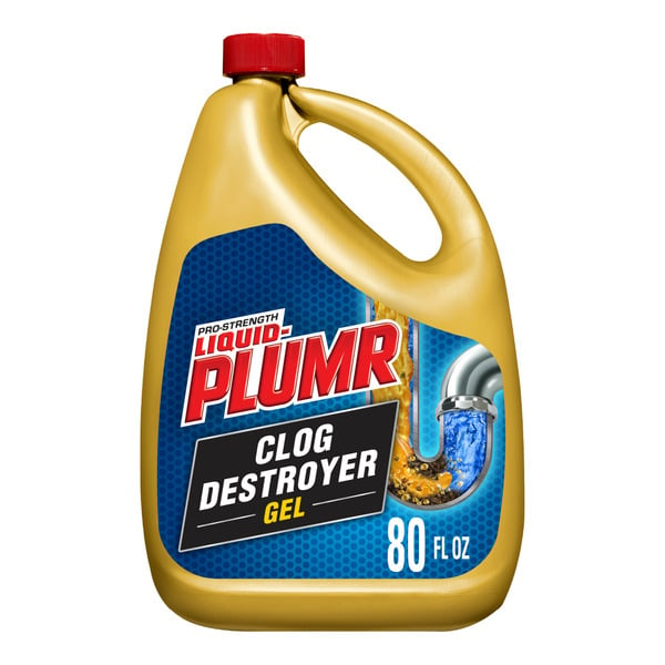 Cleaning Products Liquid-Plumr Pro-Strength Clog Destroyer Gel with PipeGuard, Liquid Drain Cleaner hero