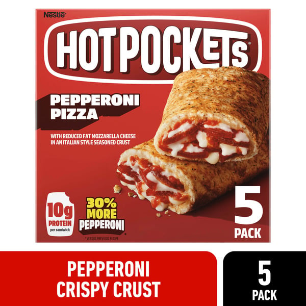 Frozen Meals Hot Pockets Hot Pocket Pepperoni Pizza hero