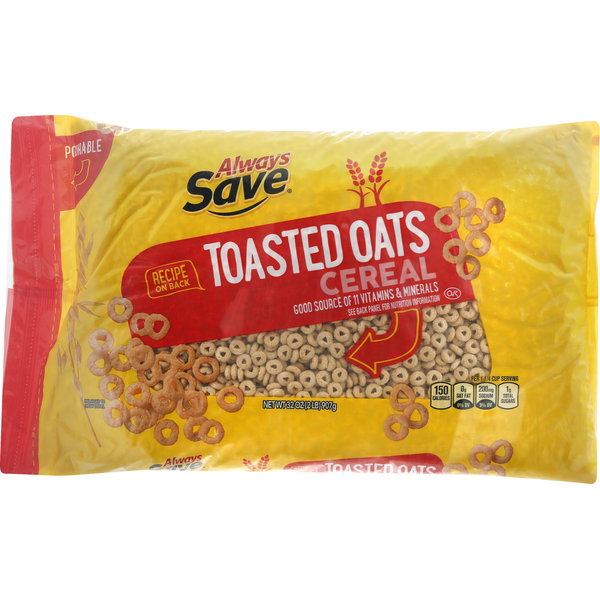 Cereal Always Save Cereal, Toasted Oats hero