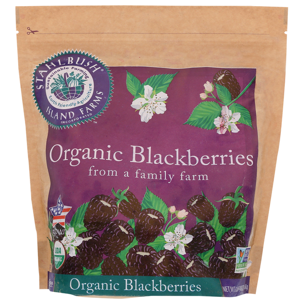 Stahlbush Island Farms Organic Blackberries hero