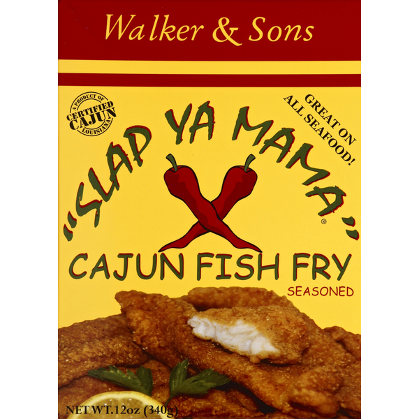 Marinades & Meat Preparation Slap Ya Mama Cajun Fish Fry, Seasoned hero