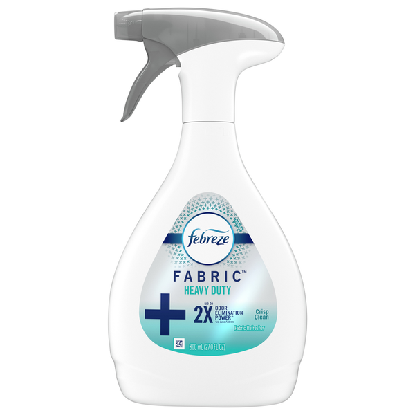 Laundry Febreze Heavy Duty FABRIC Refresher, Crisp Clean hero