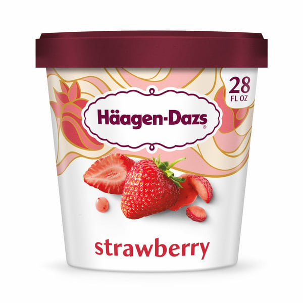 Ice Cream, Novelties & Ice Haagen-Dazs Strawberry Ice Cream hero