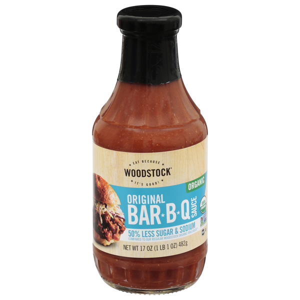 Condiments WOODSTOCK Bar-B-Q Sauce, Organic, Original hero