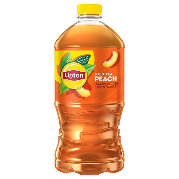 Coffee & Teas (Ready to Drink) Lipton Iced Tea, Peach hero