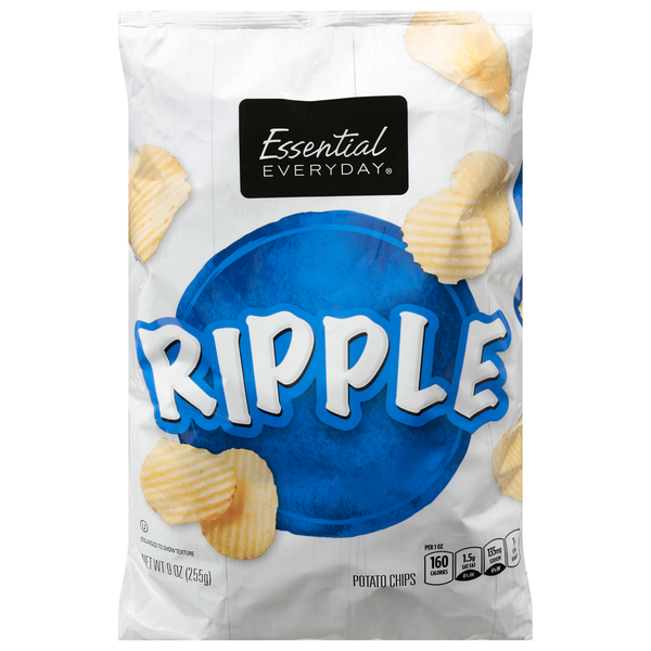 Candy & Chocolate Essential Everyday Potato Chips, Ripple hero