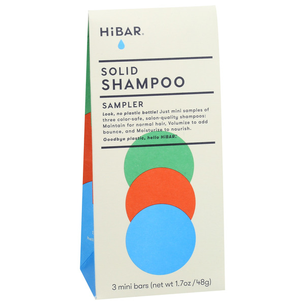 Hair Care HiBAR Shampoo, Solid, Sampler hero