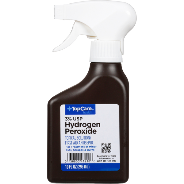 First Aid TopCare Hydrogen Peroxide, 3% USP hero