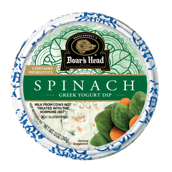 Fresh Dips & Tapenades Boar's Head Spinach Greek Yogurt Dip hero