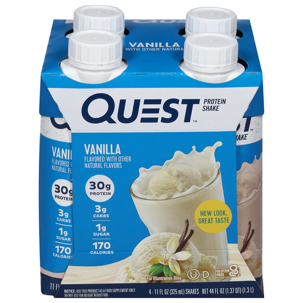 Protein & Meal Replacements Quest Protein Shake, Vanilla hero