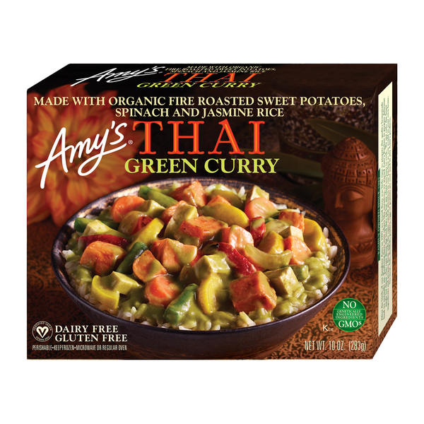 Frozen Meals Amy's Kitchen Thai Green Curry hero