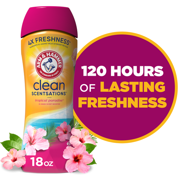 Laundry Arm & Hammer Scentsations Tropical Paradise In-Wash Scent Booster hero