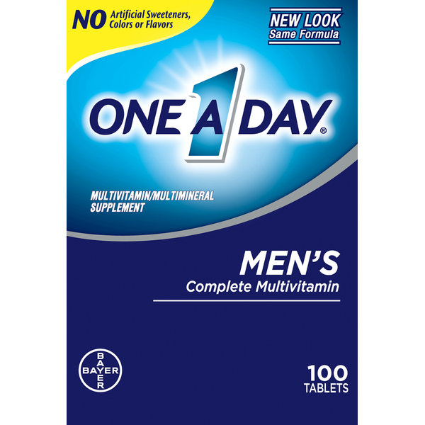 Vitamins & Supplements One A Day Complete Multivitamin, Men's, Tablets hero