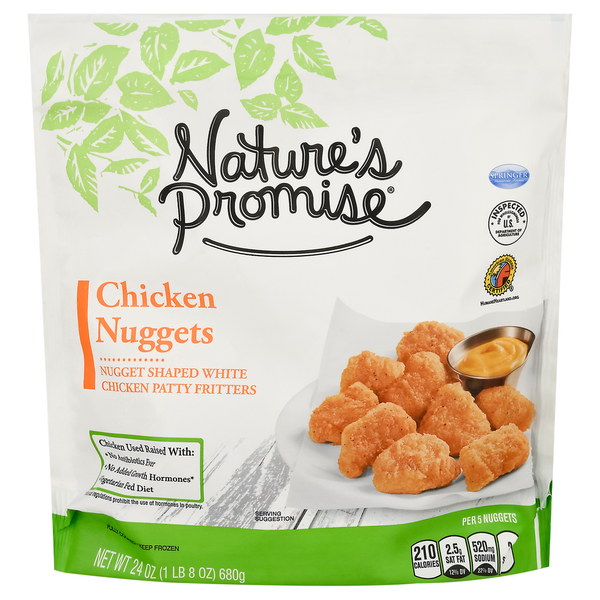 Poultry Counter Nature's Promise Chicken Nuggets hero