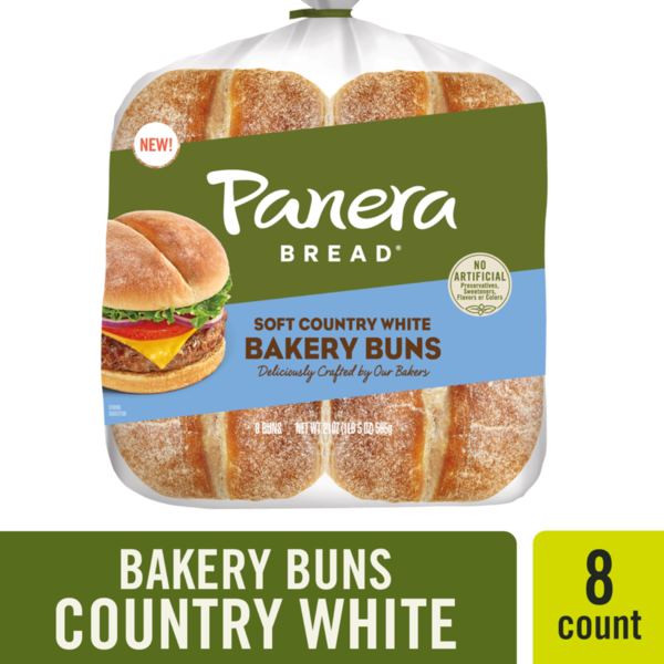 Buns & Rolls Panera Bread Bakery Buns, Soft Country White hero