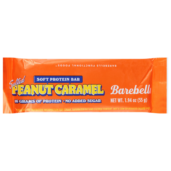 Barebells Soft Protein Bar, Salted Peanut Caramel hero