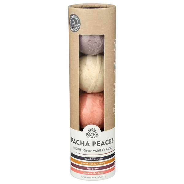 Body Lotions & Soap Pacha Soap Co. Froth Bomb, Pacha Peaces, hero