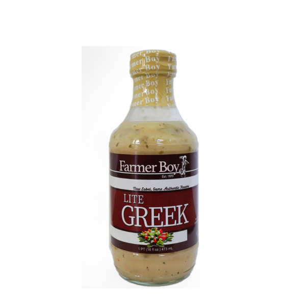 Salad Dressing & Toppings Farmer Boy Lite Greek Dressing hero