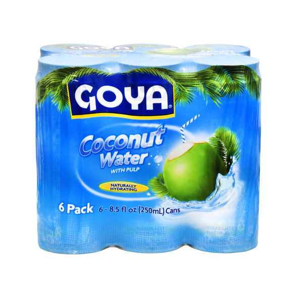 Coconut Water Goya Coconut Water, with Pulp, 6-Pack hero