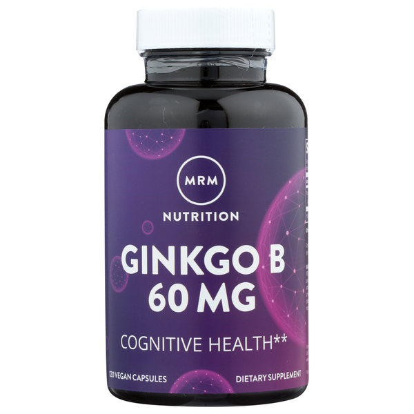 Vitamins & Supplements MRM Ginkgo B 60 Mg hero