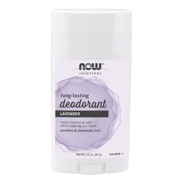 Deodorants NOW Long Lasting Deodorant Stick, Lavender hero