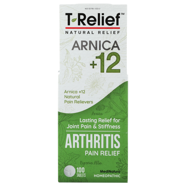 First Aid MediNatura T-Relief Arthritis Tablets hero