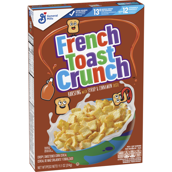 Cereal French Toast Crunch Breakfast Cereal, Cereal Box hero