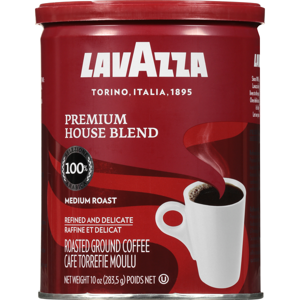 Coffee Lavazza Coffee, Ground, Medium Roast, Premium House Blend hero