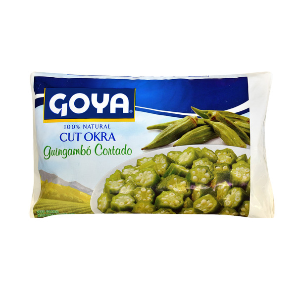 Frozen Vegetables Goya 100% Natural Cut Okra, Frozen hero