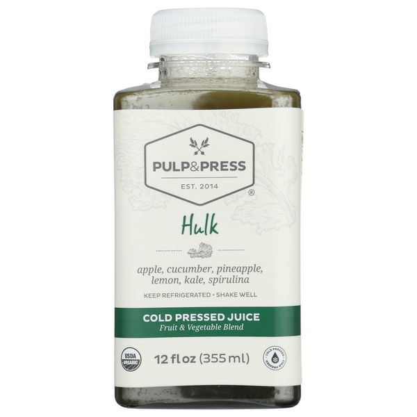 Pulp & Press Juice Hulk - Cpj hero