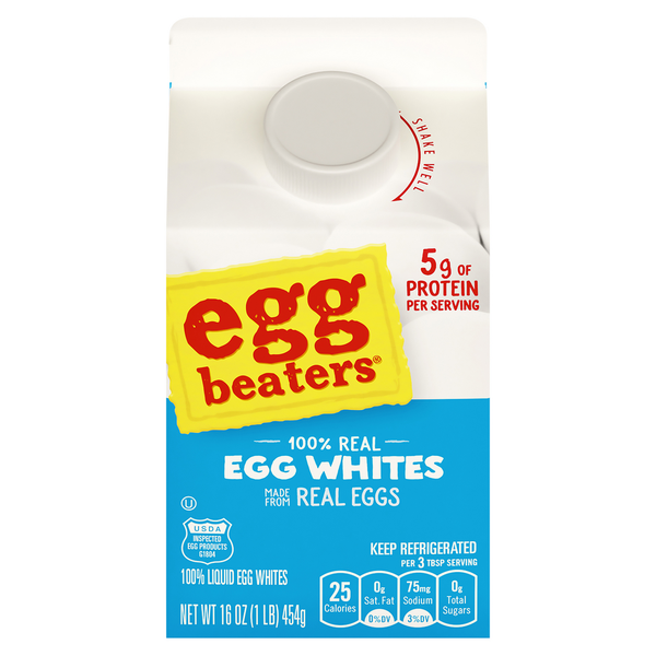 Eggs Egg Beaters Egg Whites, 100% Real hero