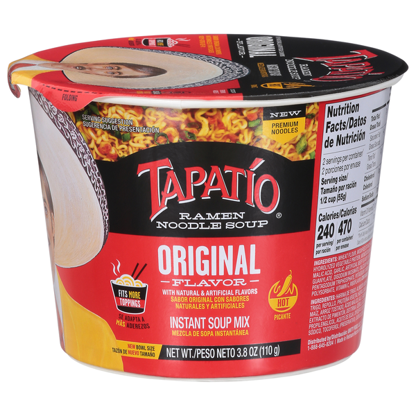 Instant Foods Tapatio Ramen Noodle Soup, Original Flavor hero