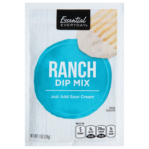 Salad Dressing & Toppings Essential Everyday Dip Mix, Ranch hero