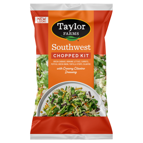 Packaged Vegetables & Fruits Taylor Farms Southwest Chopped Salad Kit hero