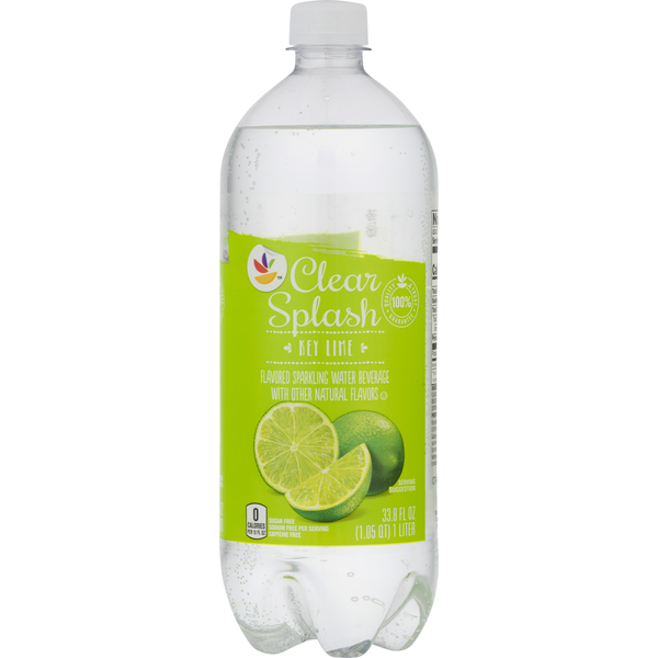 Water, Seltzer & Sparkling Water Clear Splash Sparkling Water Beverage Key Lime hero