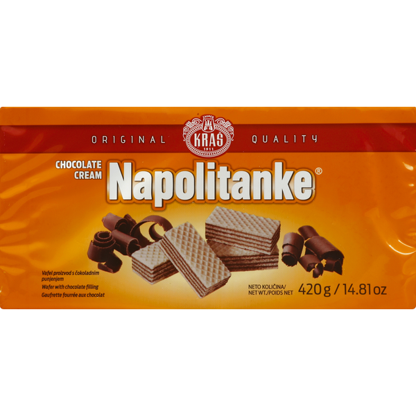 Candy & Chocolate Kras Napolitanke, Chocolate Cream hero