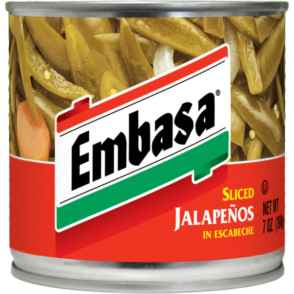 Latino Foods Embasa Sliced Jalapenos Escabeche hero