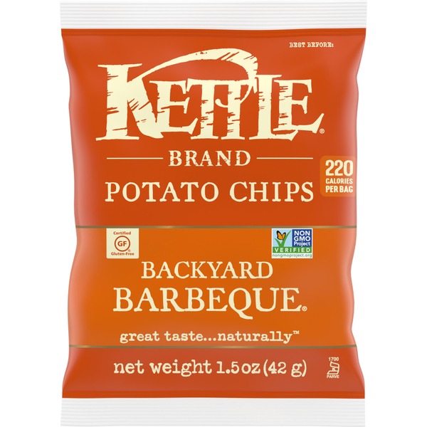 Chips & Pretzels Kettle Chips Backyard Barbeque Kettle Potato Chips hero