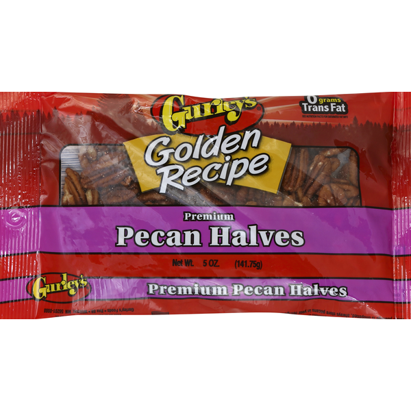 Nuts, Seeds & Dried Fruit Gurley’s Foods Pecan Halves, Premium hero