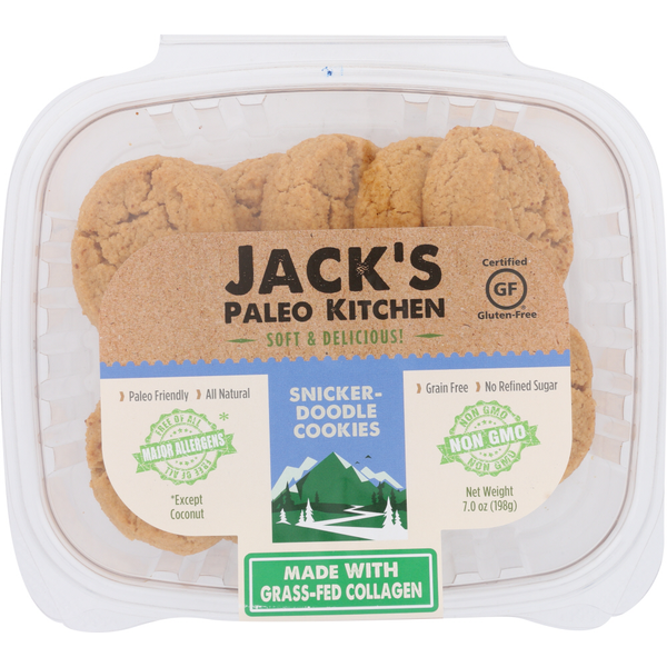 Cookies, Pies & Desserts Jack's Paleo Kitchen Cookies Snickerdoodle hero