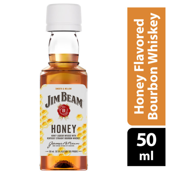 North American Whiskey Jim Beam Honey Bourbon Whiskey hero