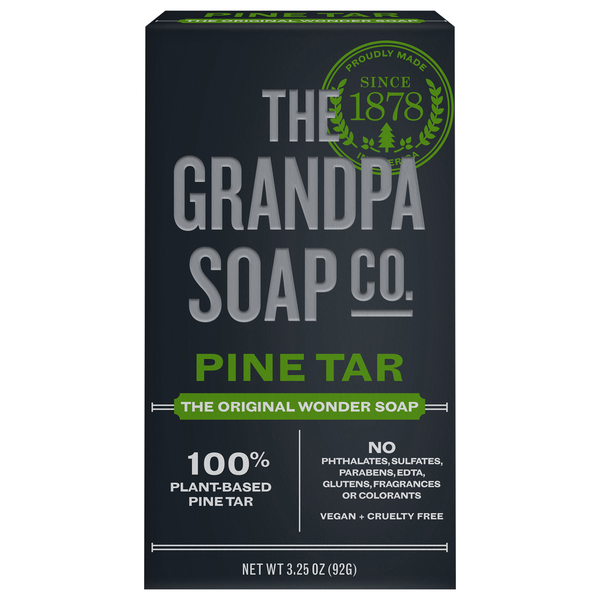 Body Lotions & Soap The Grandpa Soap Company Soap, The Original Wonder, Pine Tar hero