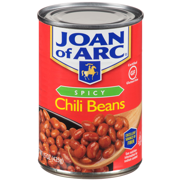 Canned Meals & Beans Joan of Arc Spicy Chili Beans hero