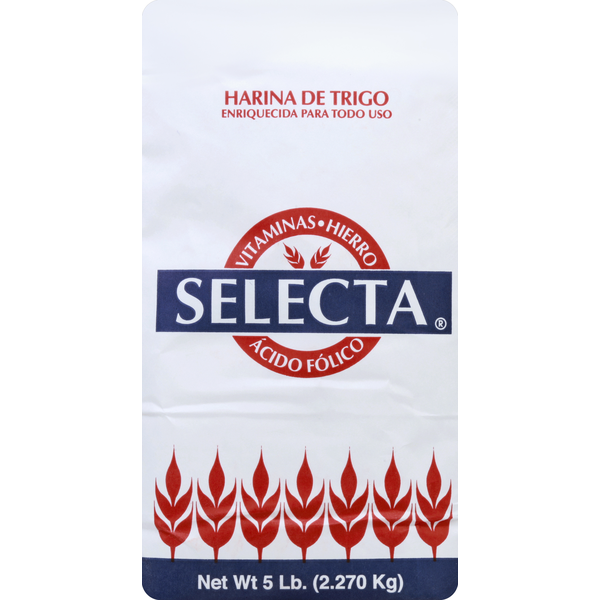 Baking Supplies & Decor Selecta Wheat Flour, Enriched, All Purpose hero