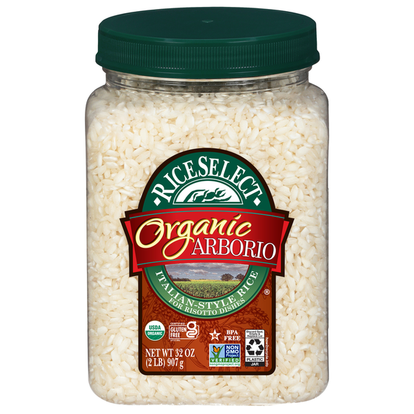 Grains, Rice & Dried Goods RiceSelect Rice, Organic, Arborio hero